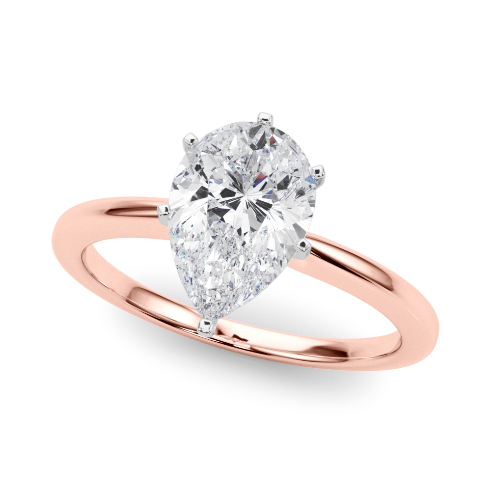 Teia Natural Diamond 6 Prong 