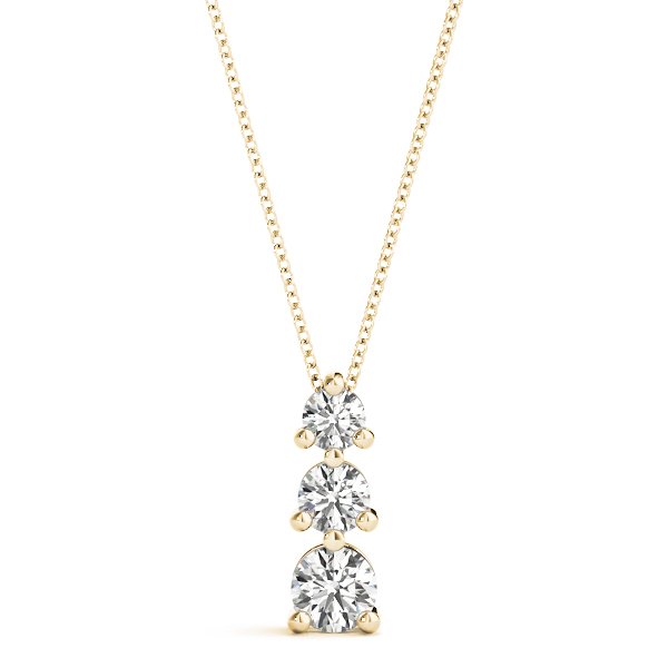 Rupert Natural Diamond Prong Set Necklace