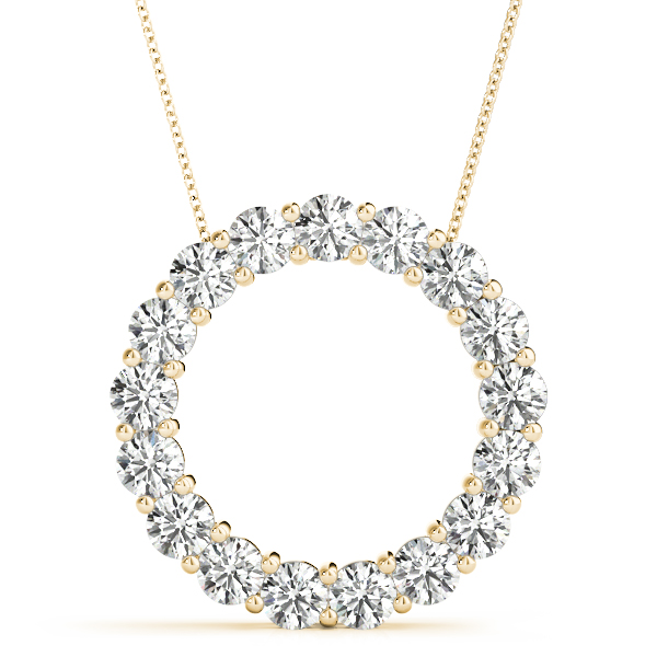 Bixby Natural Diamond Prong Set Necklace