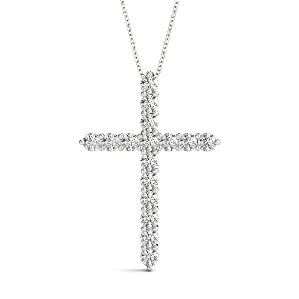 Daniel Natural Diamond Prong Set Necklace