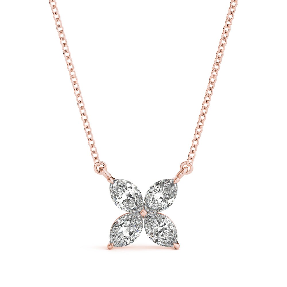 Titus Natural Diamond Prong Set Necklace