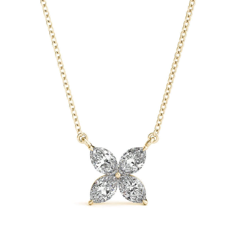 Titus Natural Diamond Prong Set Necklace
