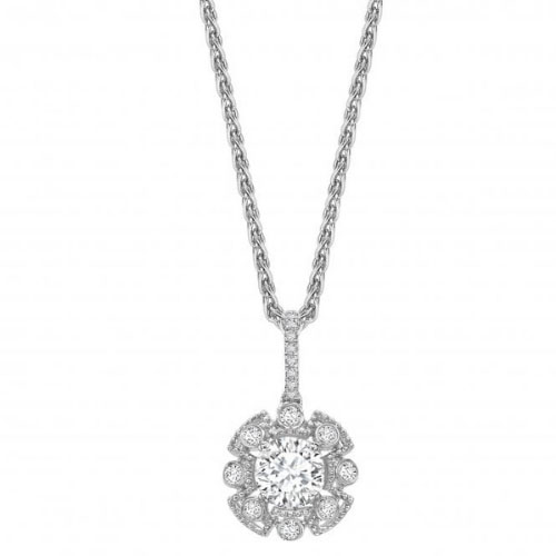 Tanisi 0.15 - 0.75 Carat Natural Diamond 4 Prong  Necklace