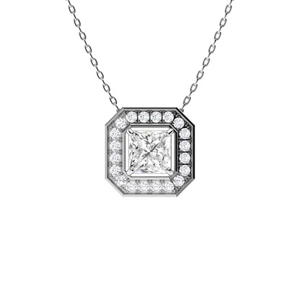 Pave Setting Diamond Designer Pendant