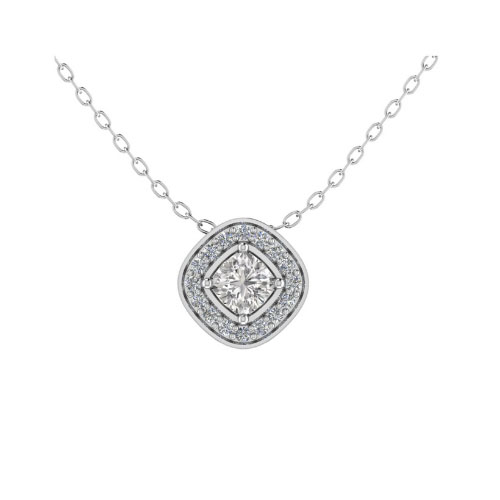 Terasa 0.40 - 1.00 Carat Natural Diamond 4 Prong  Necklace