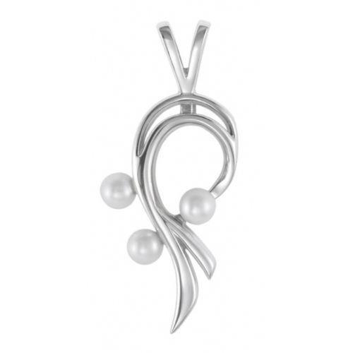 3.00 MM Round Fresh Water Pearl Pendant