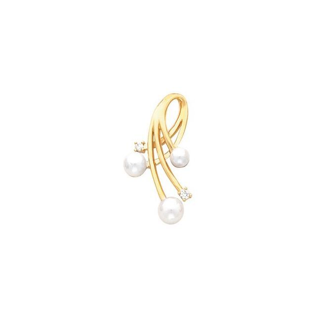 Vaanya Pearl 4 Prong  Necklace