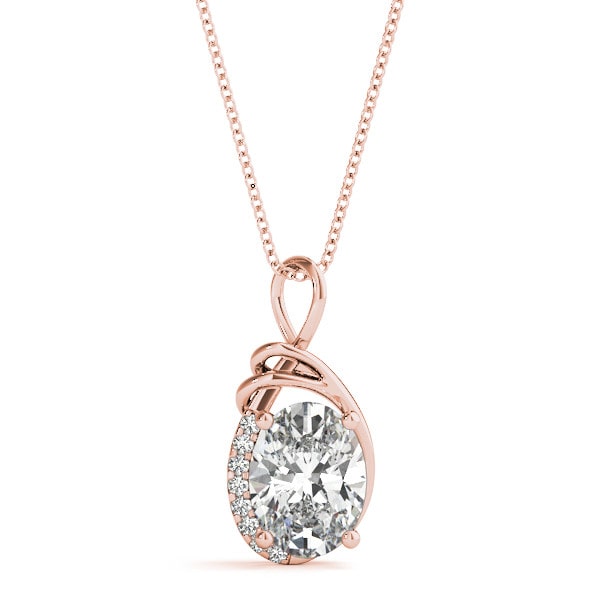Trella Lab-Created Diamond  Necklace