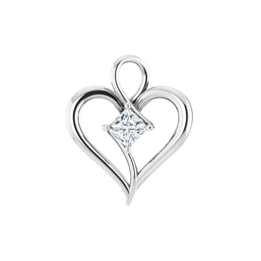 Philena Natural Diamond 4 Prong  Necklace