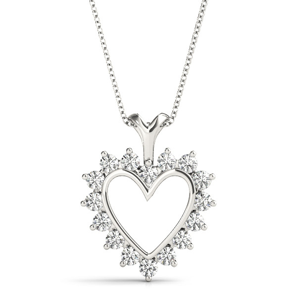 Feifei Natural Diamond Channel And Prong Set  Necklace