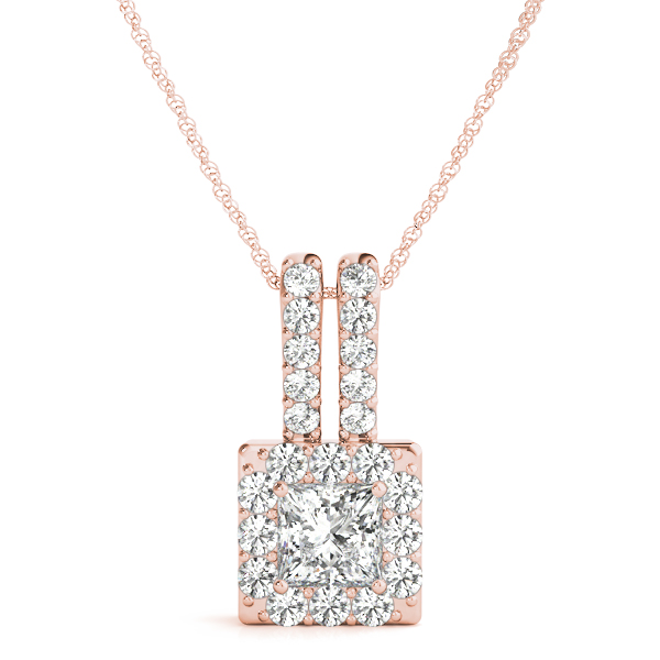 Toshika Lab-Created Diamond 4 Prong  Necklace
