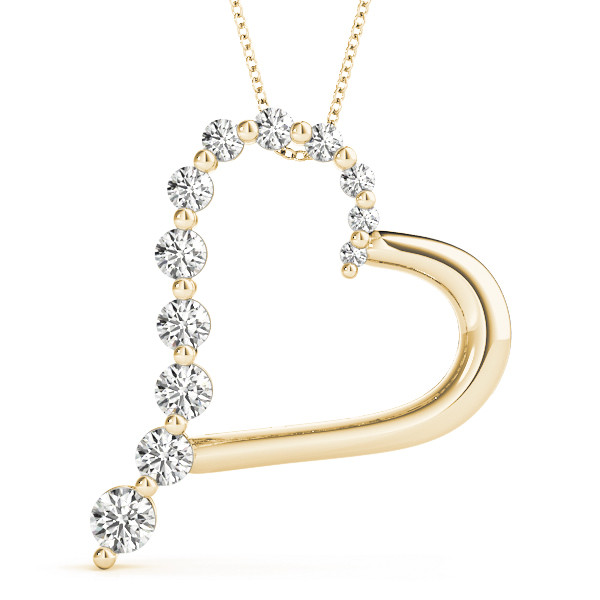 Tania Natural Diamond Shared Prong  Necklace