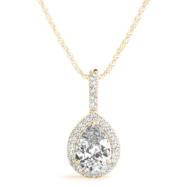 Tasfia Natural Diamond 3 Prong  Necklace