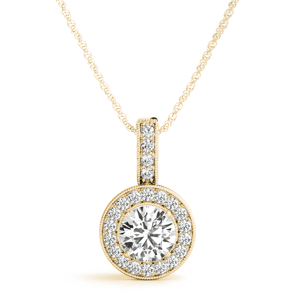 Tawnee Lab-Created Diamond 4 Prong  Necklace