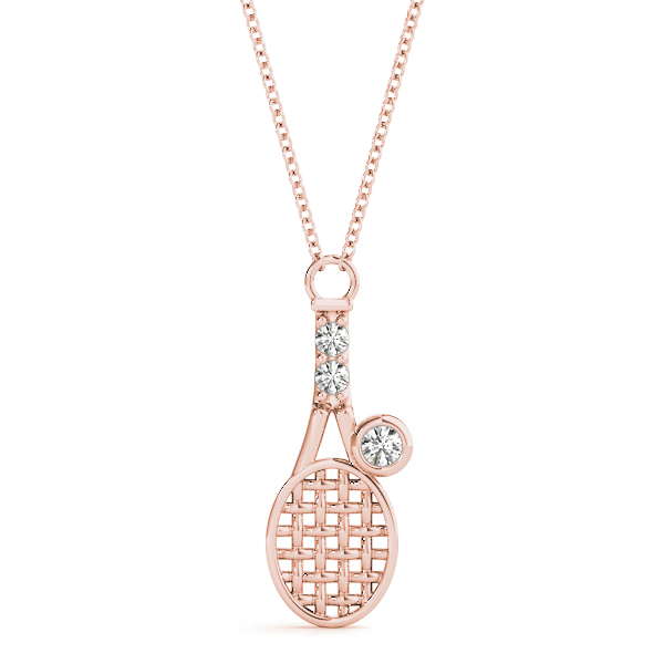 Isaac Natural Diamond Prong Set Necklace
