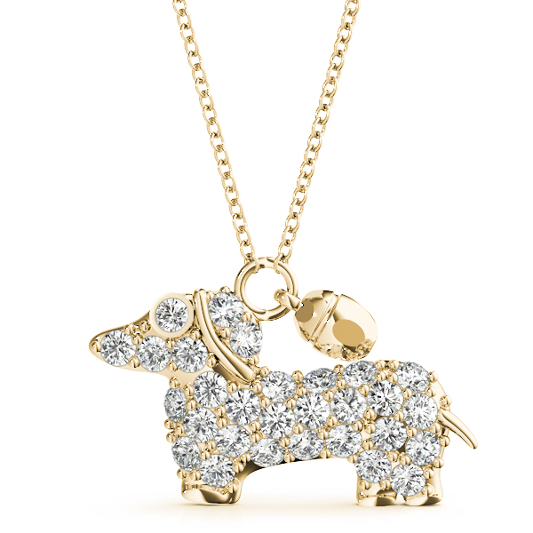 Finn Natural Diamond Pave Set  Necklace