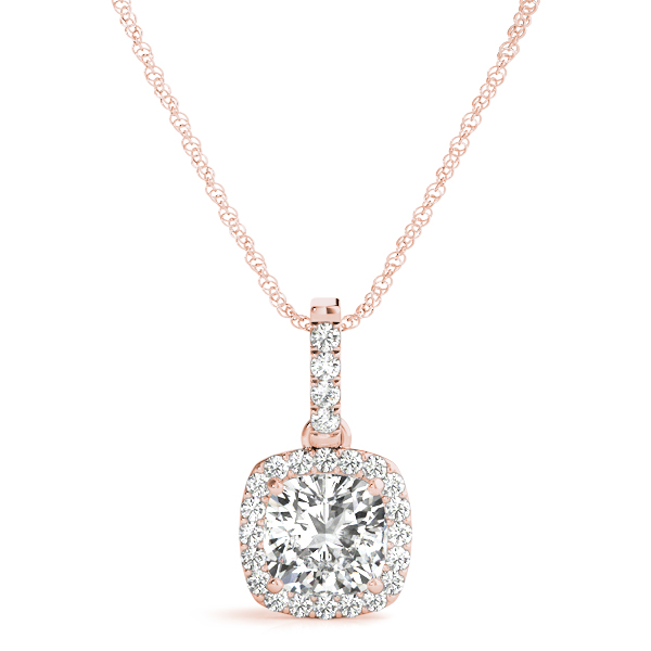 Tiah Lab-Created Diamond 4 Prong  Necklace