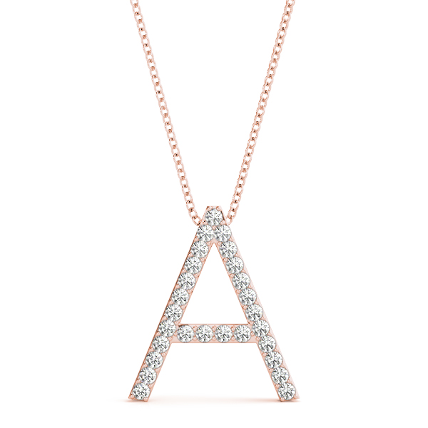 Asher Natural Diamond Prong Set Necklace
