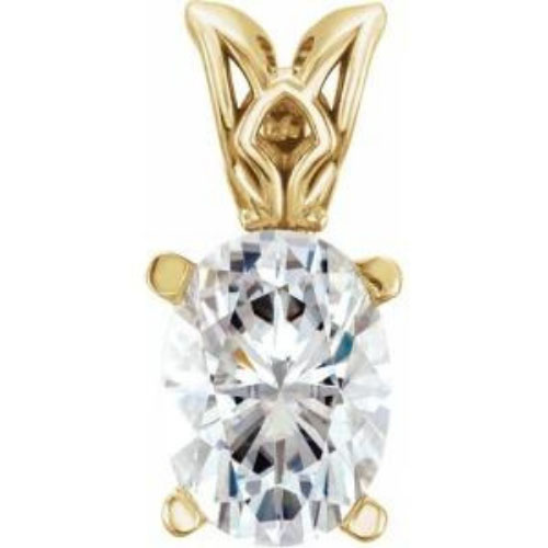 Romena Natural Diamond 4 Prong  Necklace