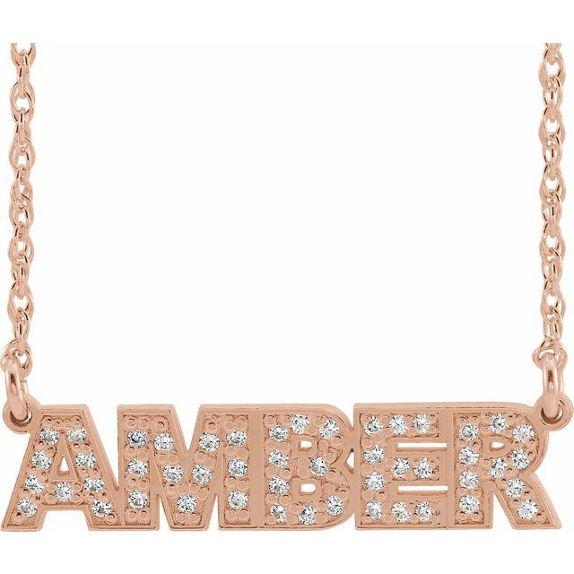 Paulene Lab-Created Diamond Pave Set  Necklace
