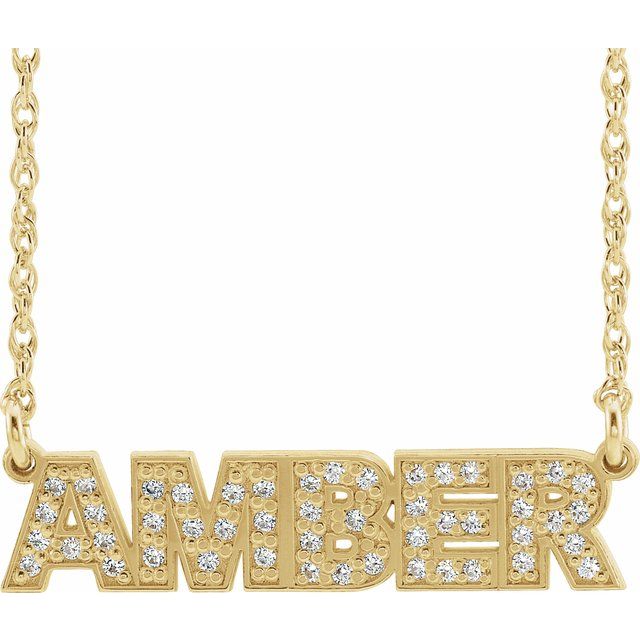 Paulene Lab-Created Diamond Pave Set  Necklace
