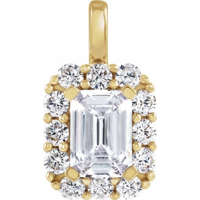 Jerin Natural Diamond 4 Prong  Necklace