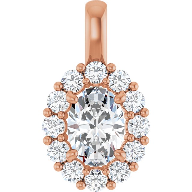 Jonita Natural Diamond 4 Prong  Necklace