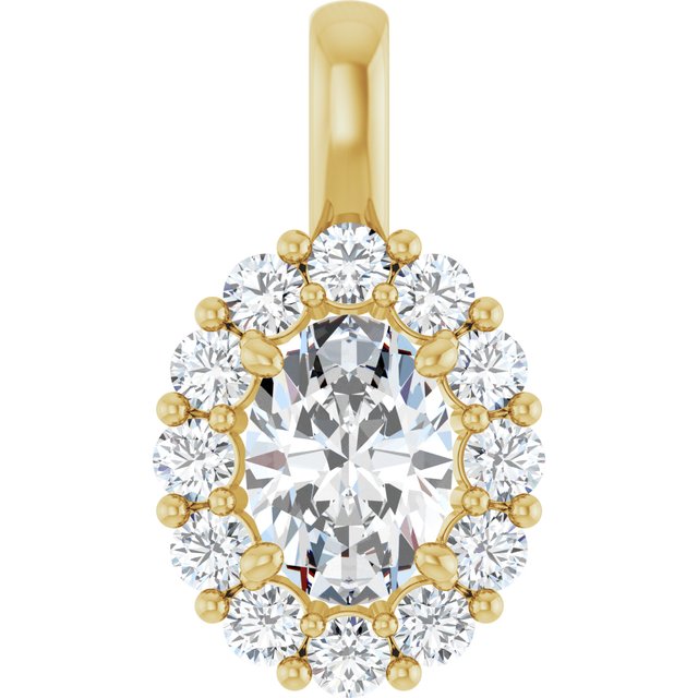Jonita Natural Diamond 4 Prong  Necklace