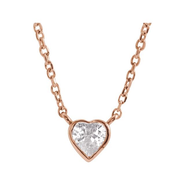 Quineta Natural Diamond Bezel Set  Necklace