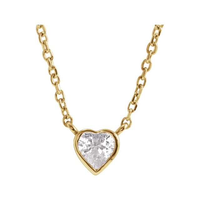 Quineta Natural Diamond Bezel Set  Necklace