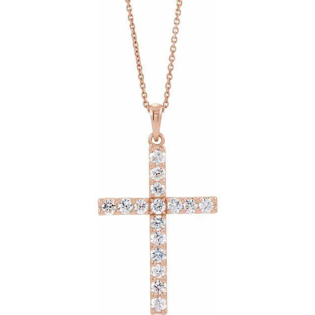 Bemina Natural Diamond 4 Prong  Necklace