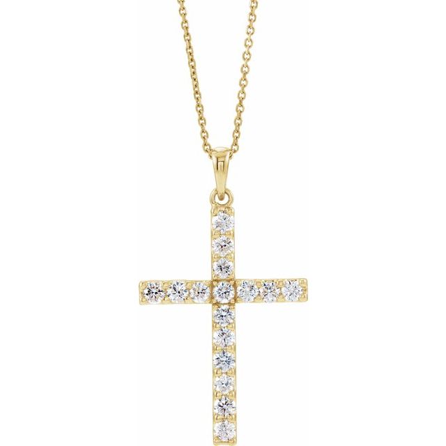 Bemina Natural Diamond 4 Prong  Necklace