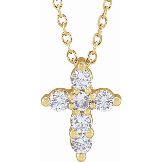 Felixa Natural Diamond Prong Set  Necklace