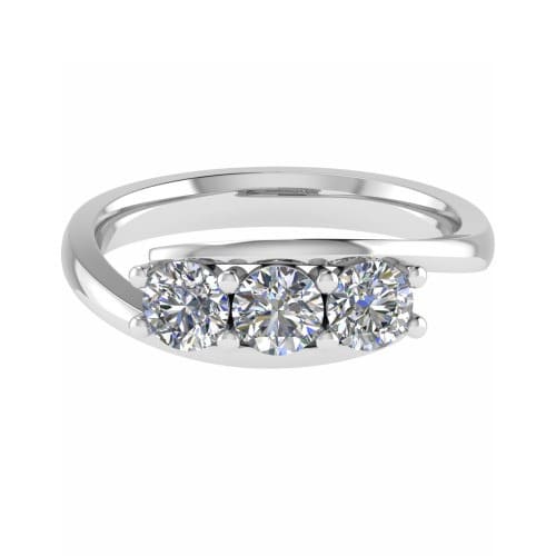 Danara Natural 4 Prong  Diamond Ring