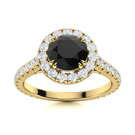 Aloria Black  Diamond Ring