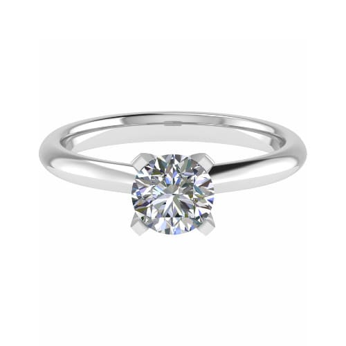 Canela Natural 4 Prong  Diamond Ring