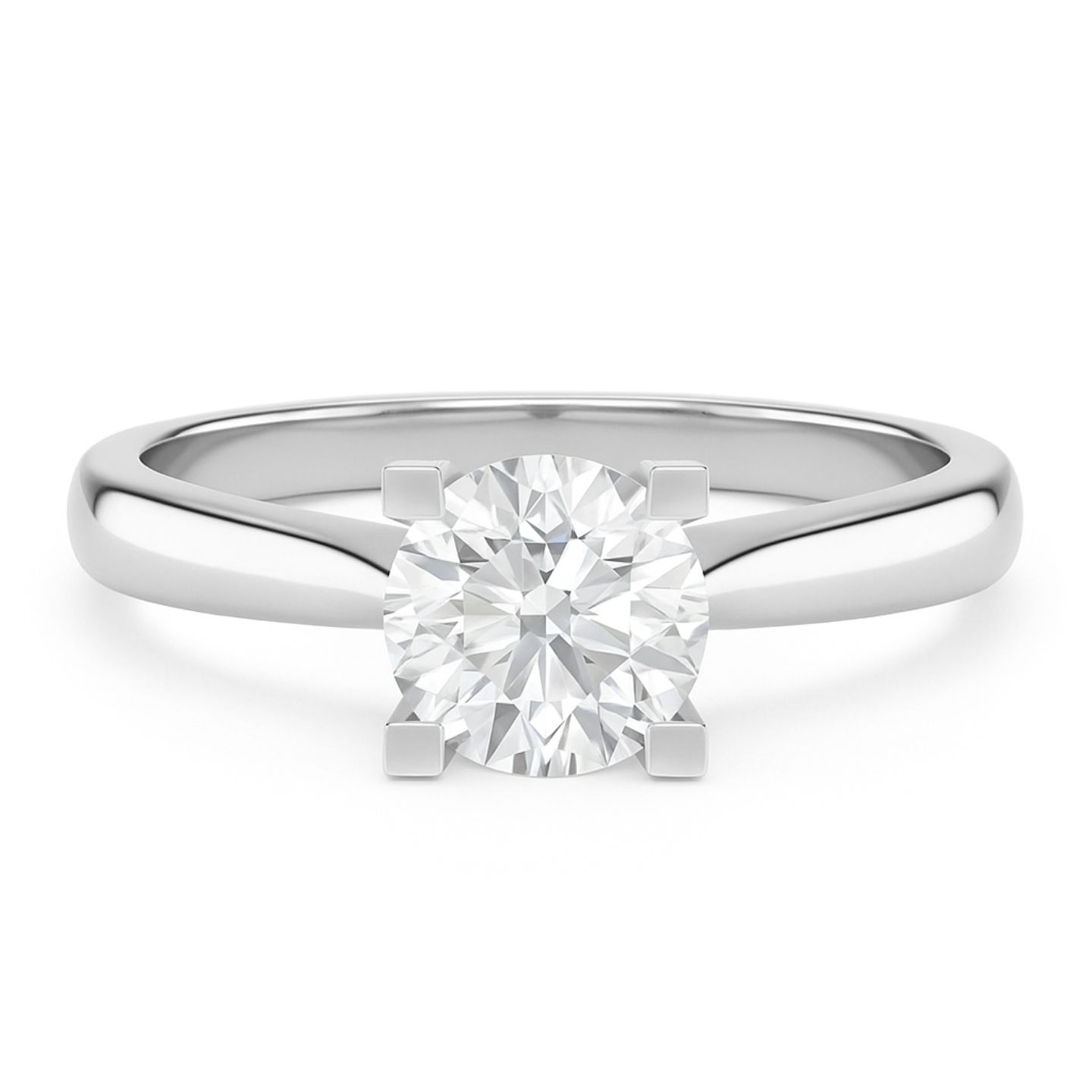 Solitaire Classic Engagement Diamond Ring