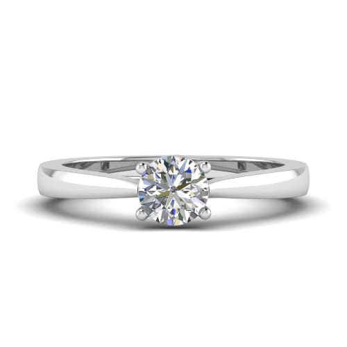 Solitaire Diamond Engagement Ring