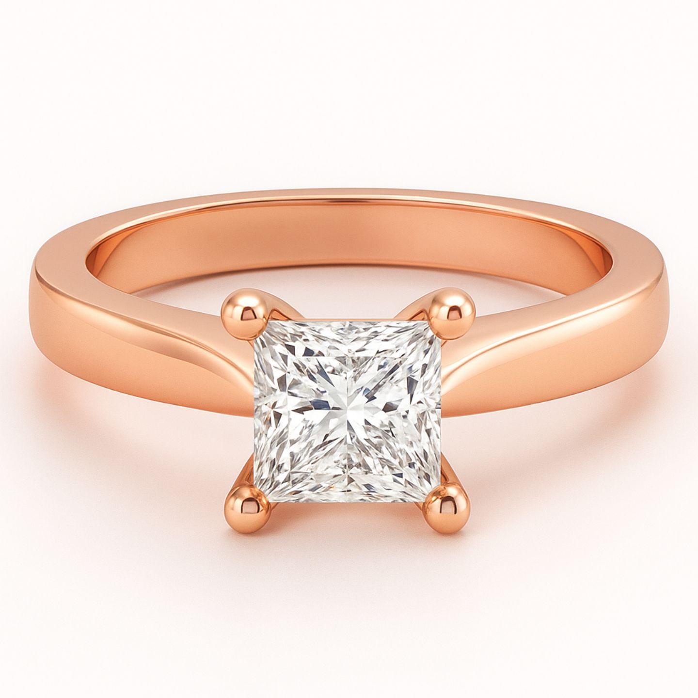 Brida Natural 4 Prong  Diamond Ring