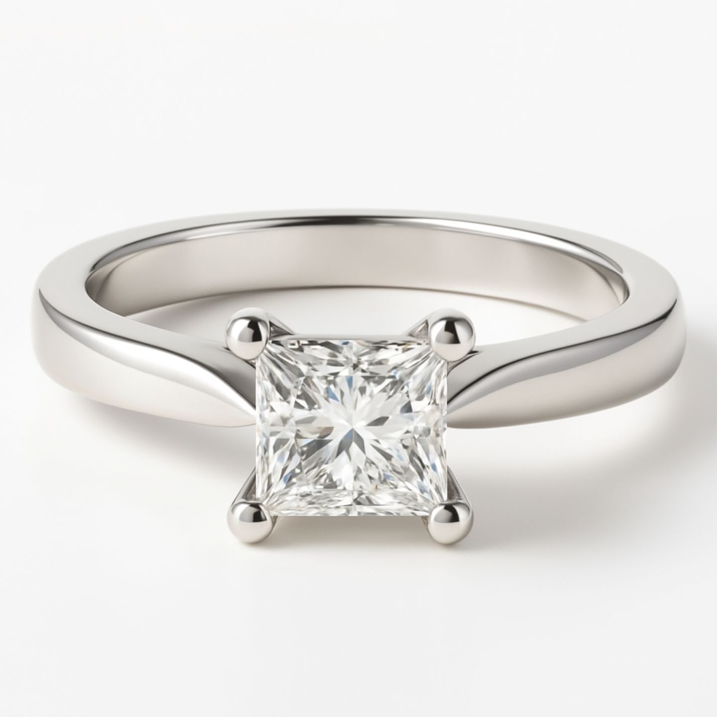 Brida Natural 4 Prong  Diamond Ring