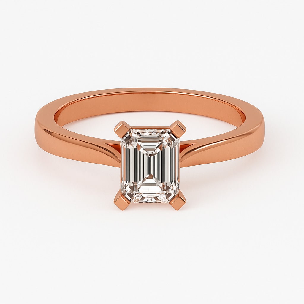 Dawnita Natural 4 Prong  Diamond Ring