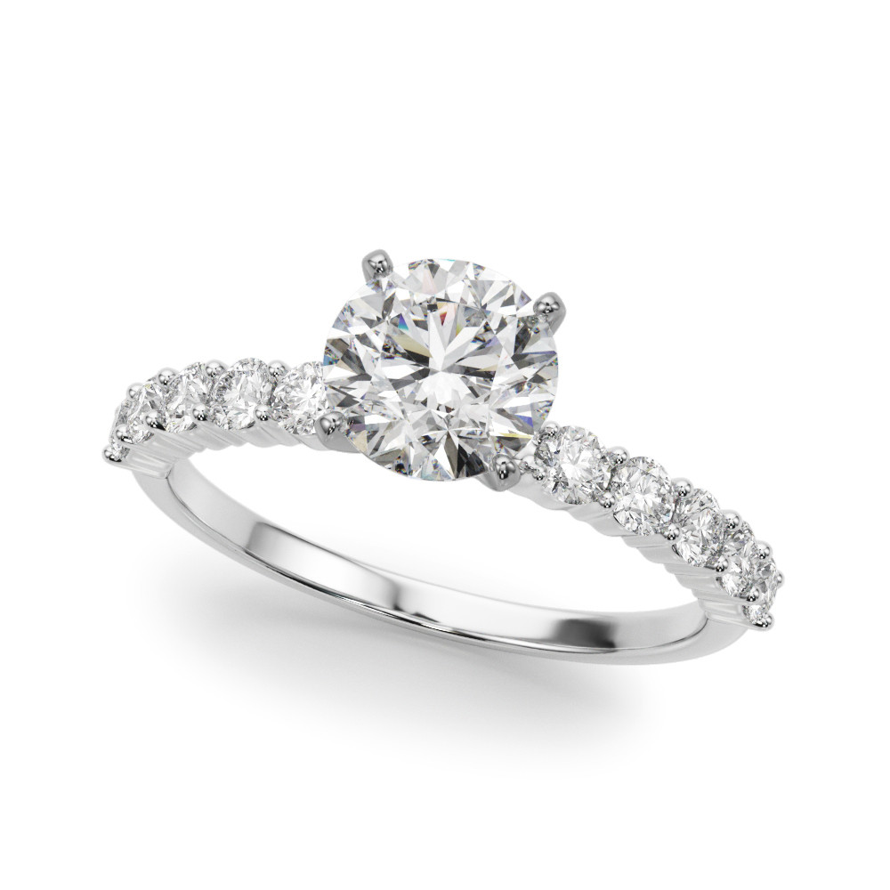 Caral Natural 4 Prong  Diamond Ring