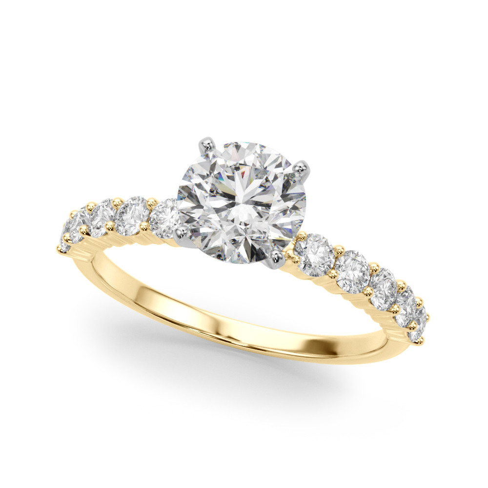 Caral Natural 4 Prong  Diamond Ring