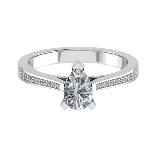 Calla Natural 3 Prong  Diamond Ring