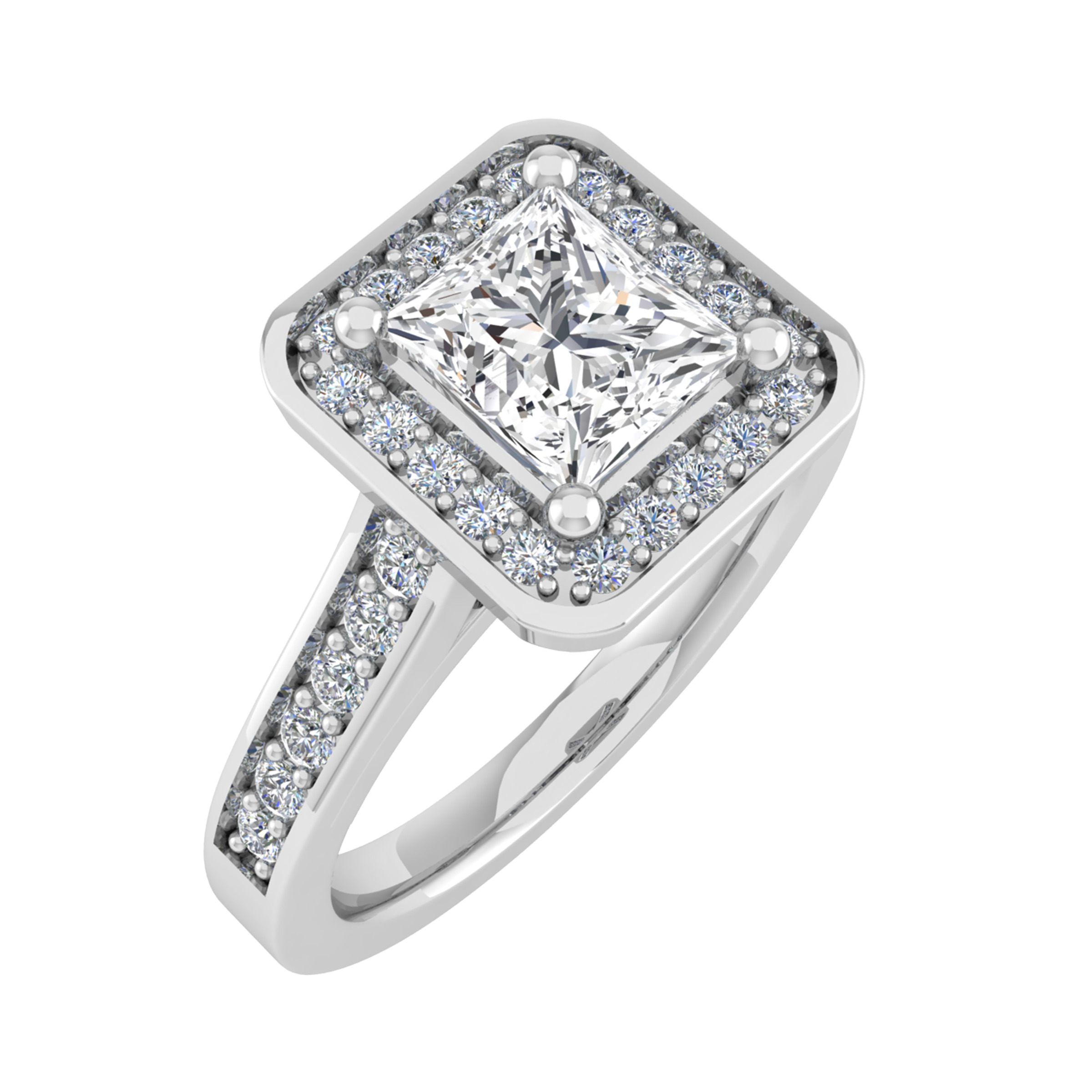 Leena Natural 4 Prong  Diamond Ring