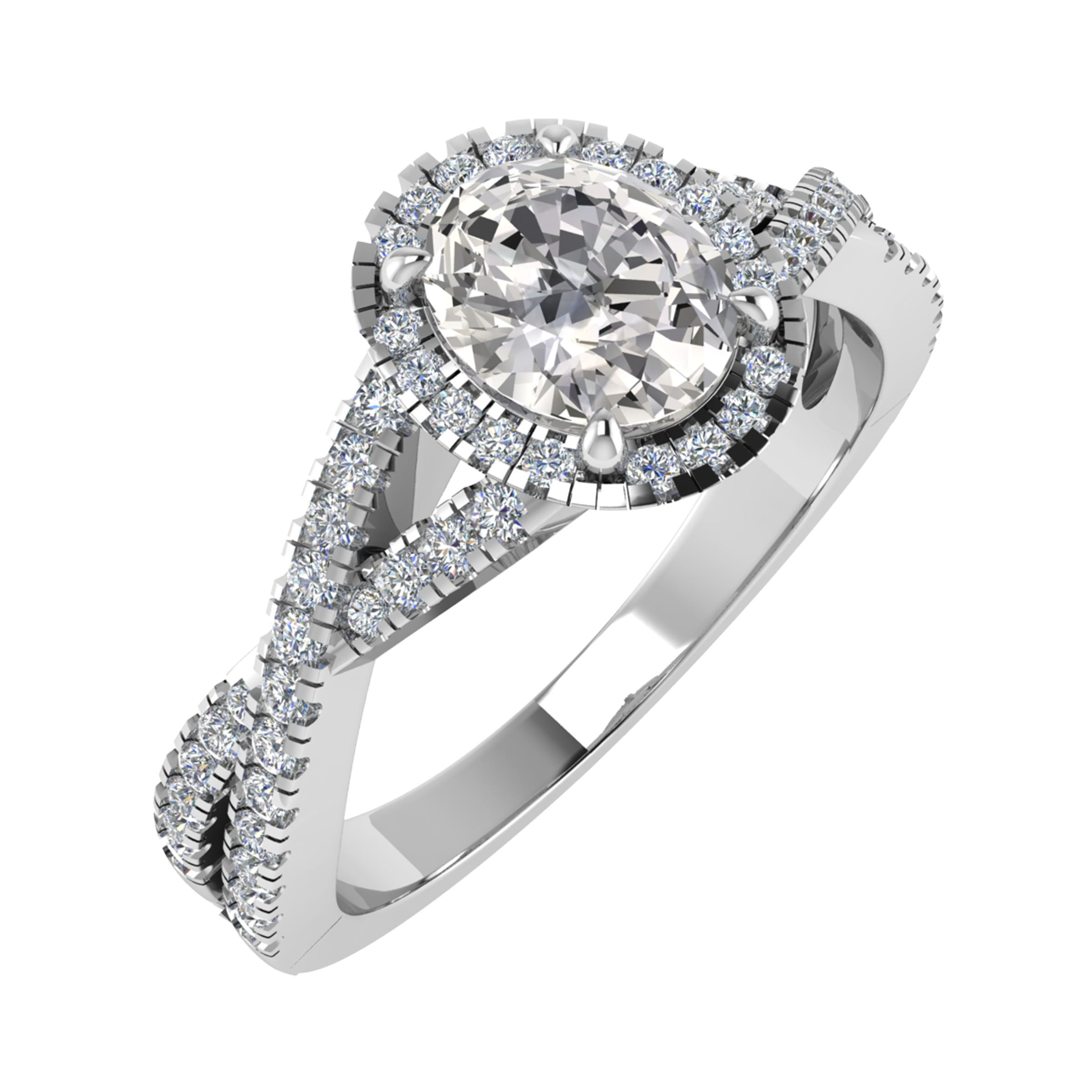 Essence Natural 4 Prong  Diamond Ring