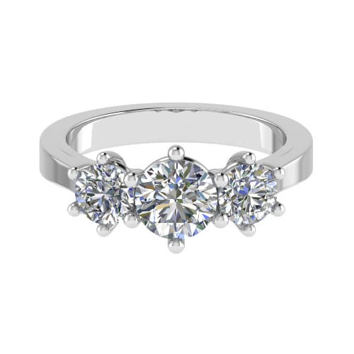 Ruhi 6 Claw Classic Diamond  Engagement Ring
