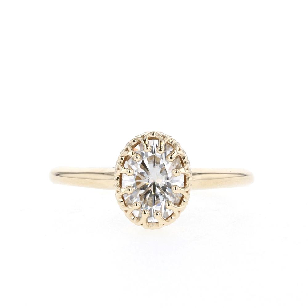 Cortny Natural Prong  Diamond Ring