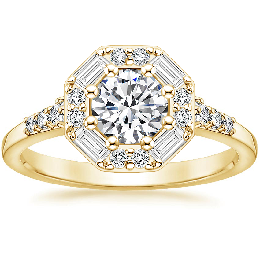 Berte 0.20 - 3.00 Carat Natural 8 Prong  Diamond Ring