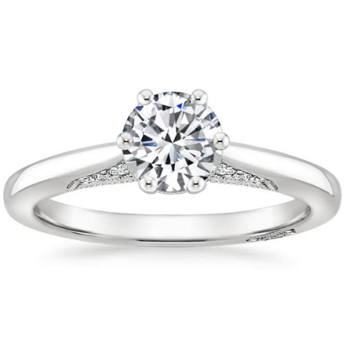 Claris 0.20 - 3.00 Carat Natural 6 Prong  Diamond Ring